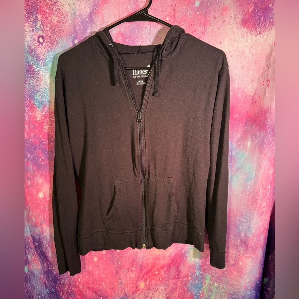 Hanes Classic Black Hoodie